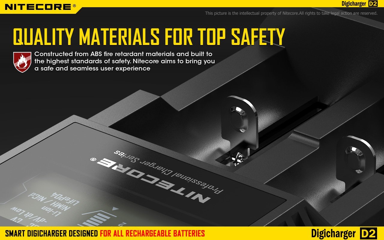 Nitecore D2 Digi Dual-Slot Universal Battery Charger