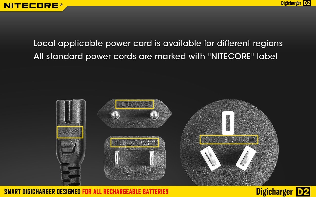 Nitecore D2 Digi Dual-Slot Universal Battery Charger