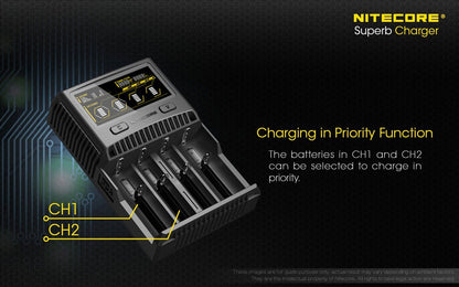 Nitecore SC4 Four-Slot Battery Charger