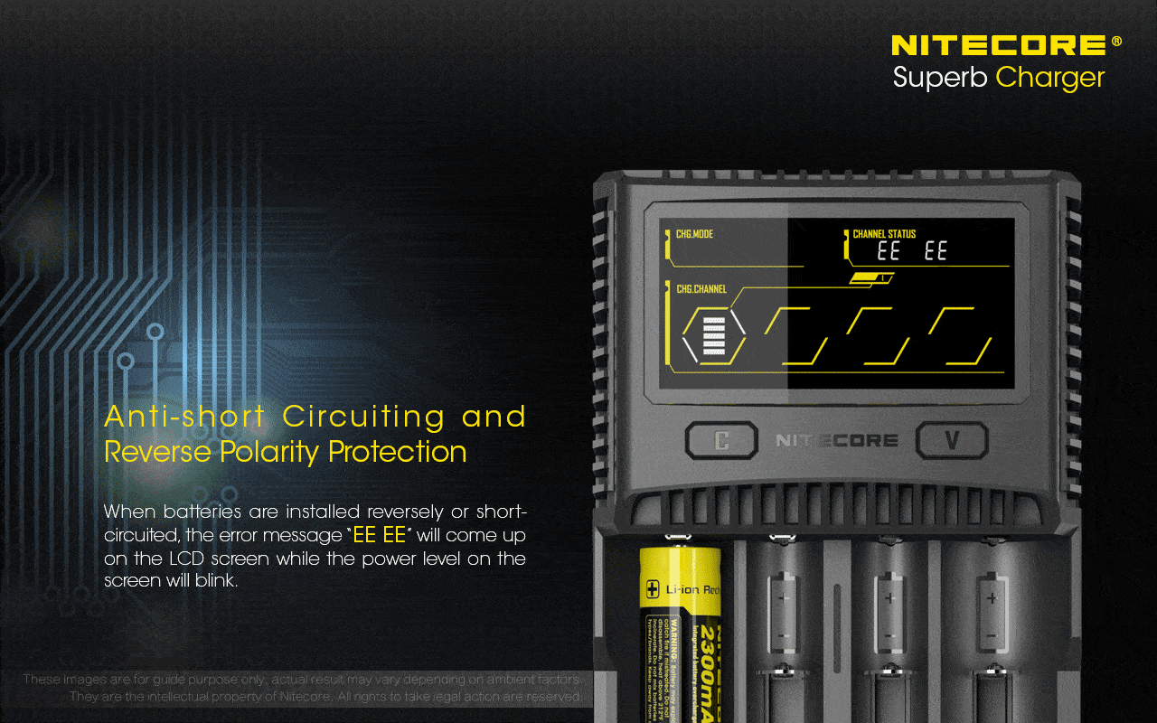 Nitecore SC4 Four-Slot Battery Charger