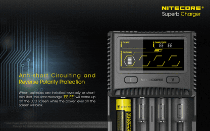Nitecore SC4 Four-Slot Battery Charger