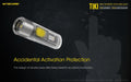 Nitecore TIKI USB Rechargeable Keychain Flashlight Keychain Flashlight Nitecore 
