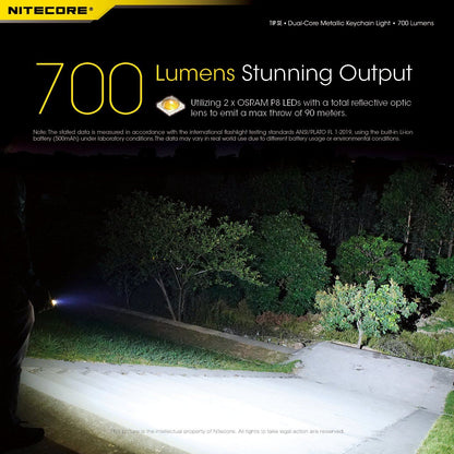 Nitecore TIP SE 700 Lumens Keychain EDC Flashlight