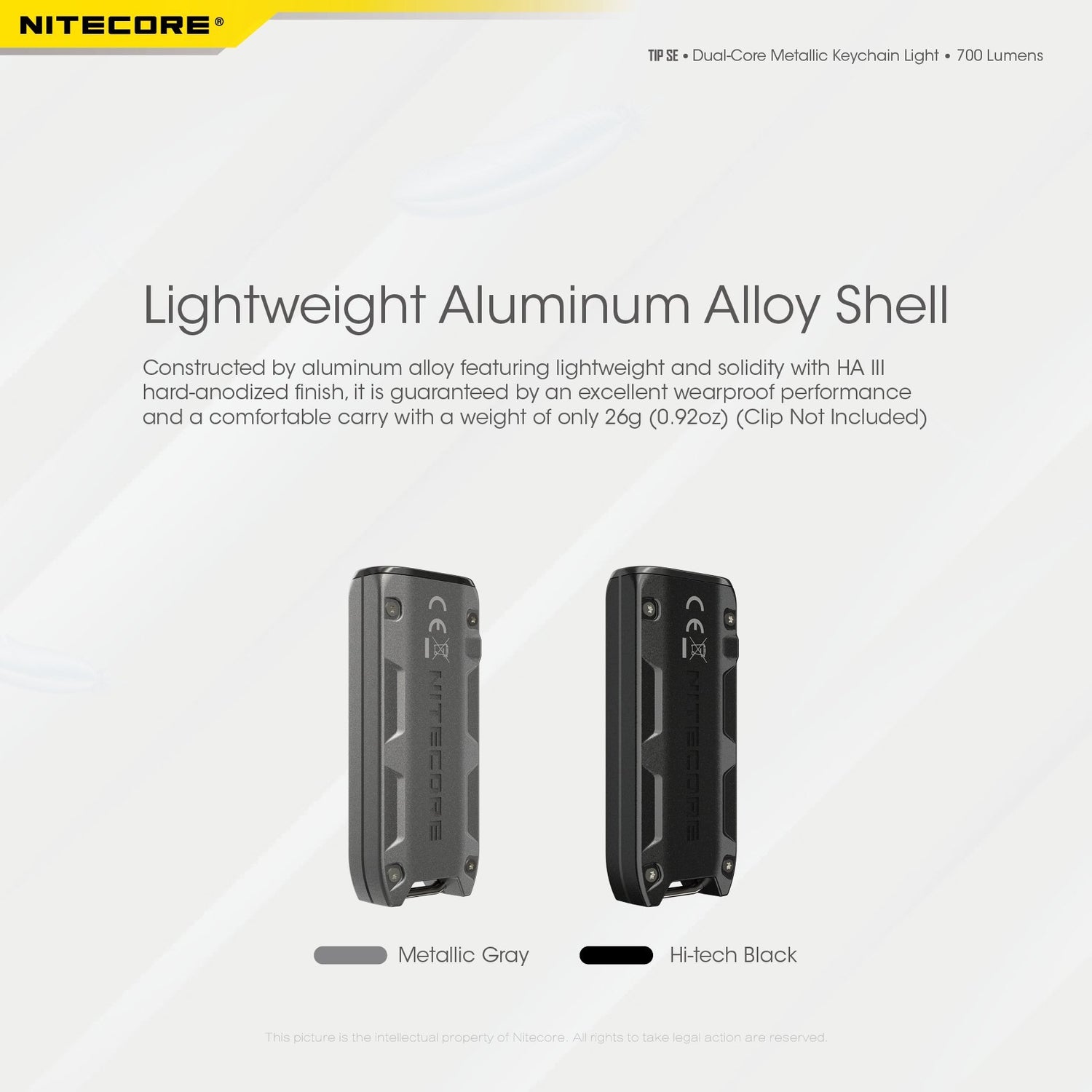 Nitecore TIP SE 700 Lumens Keychain EDC Flashlight