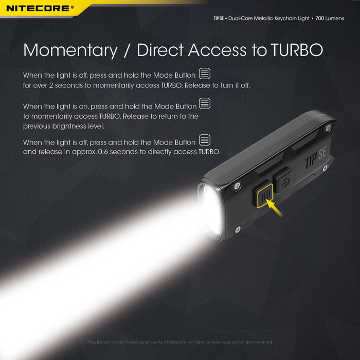 Nitecore TIP SE 700 Lumens Keychain EDC Flashlight Flashlight Nitecore 