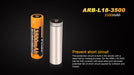 Fenix ARB-L18-3500 18650 3500mAh 3.6V Protected Lithium Ion Button Top Battery Rechargeable Batteries Fenix 