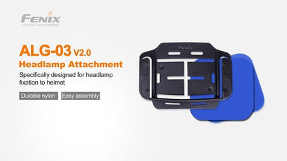 Fenix ALG-03 V2.0 Headlamp Helmet Mount