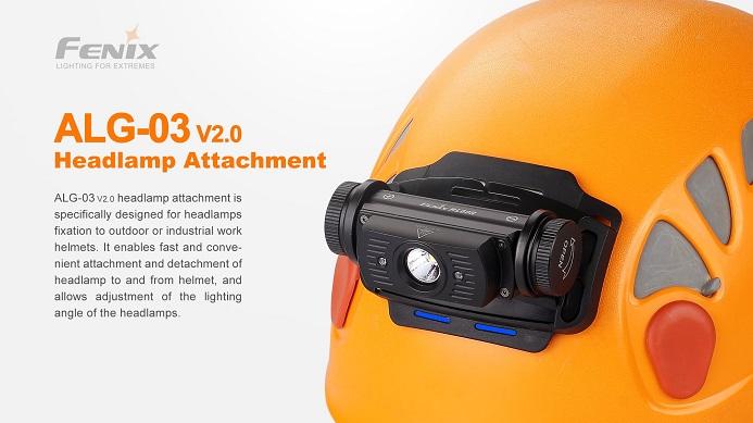 Fenix ALG-03 V2.0 Headlamp Helmet Mount