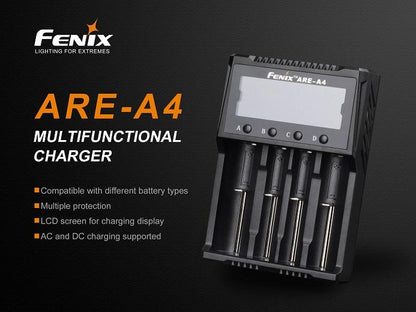 Fenix Are-A4 Four-Slot Smart Battery Charger