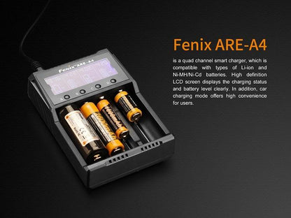 Fenix Are-A4 Four-Slot Smart Battery Charger