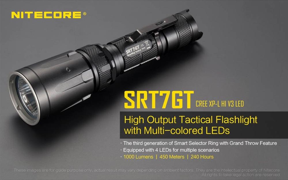 Nitecore SRT7GT LED Flashlight Flashlight Nitecore 