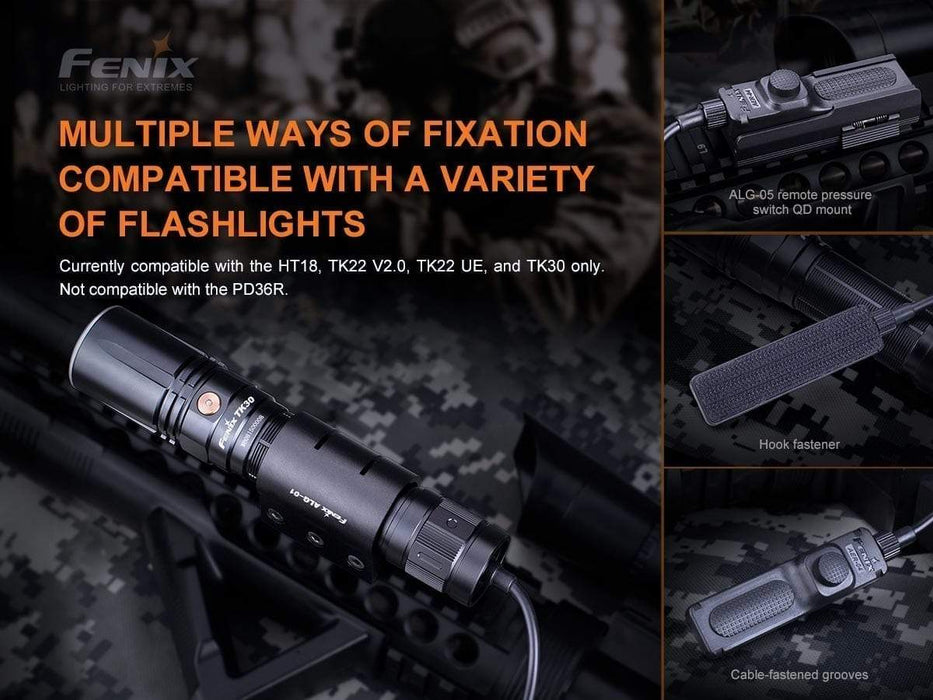 Fenix AER-04 compatible with a variety of flashlights 