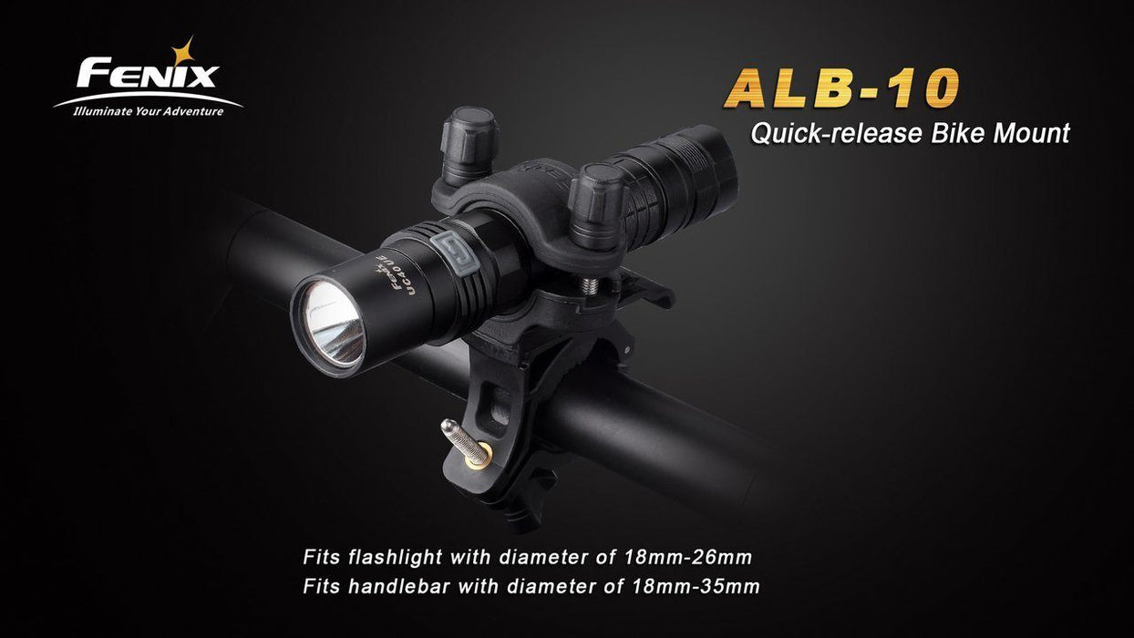 Fenix ALB-10 Quick-Release Bike Mount Flashlight Accessories Fenix 