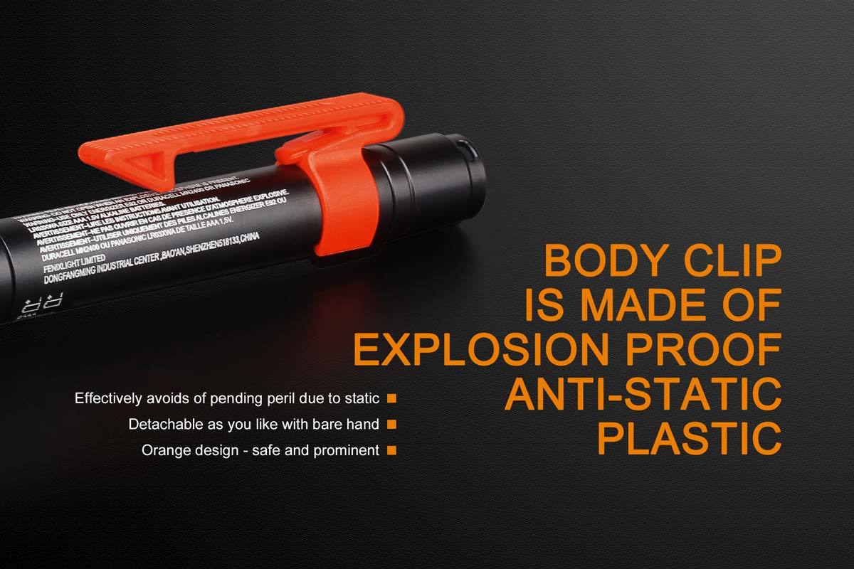 Fenix WF05E Intrinsically Safe LED Flashlight