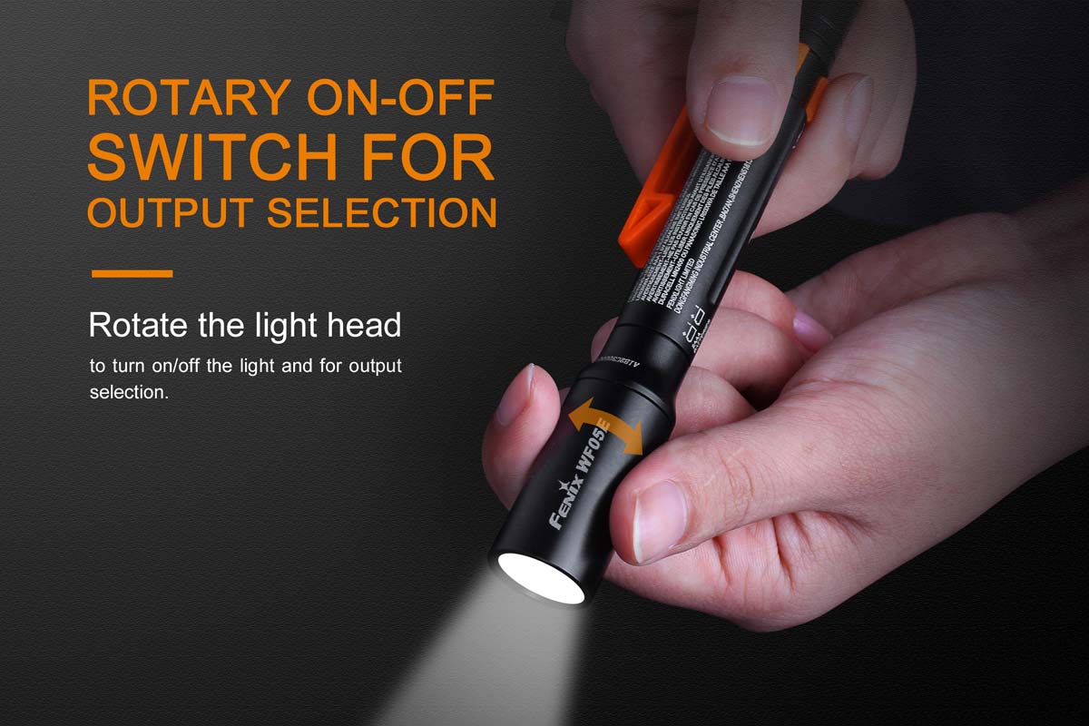 Fenix WF05E Intrinsically Safe LED Flashlight