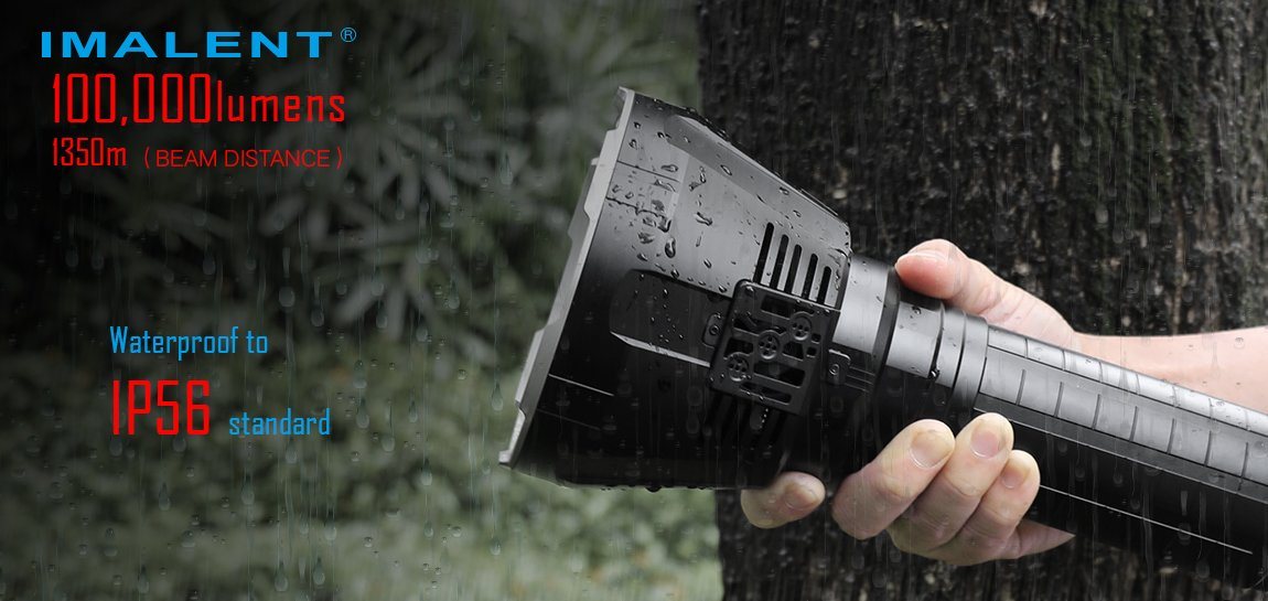 Imalent MS18 Search LED Flashlight - 100 000 Lumens Flashlight Imalent 