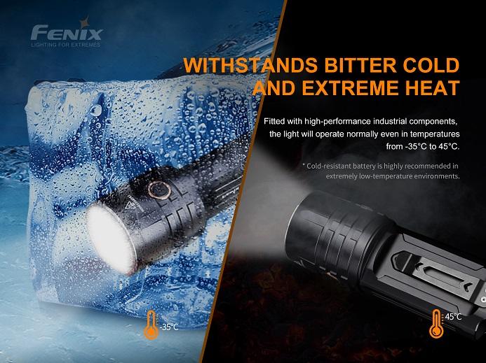 Fenix LR35R 10000 Lumen Rechargeable LED Flashlight Flashlight Fenix 