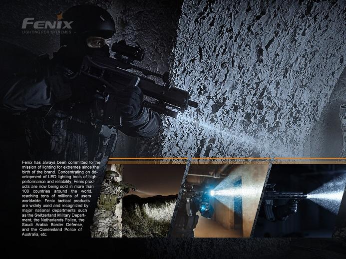 Fenix LR35R 10000 Lumen Rechargeable LED Flashlight