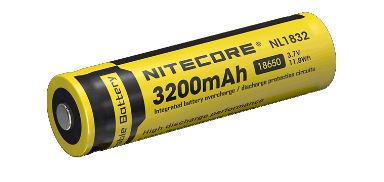 Nitecore NL1832 18650 Rechargeable Battery