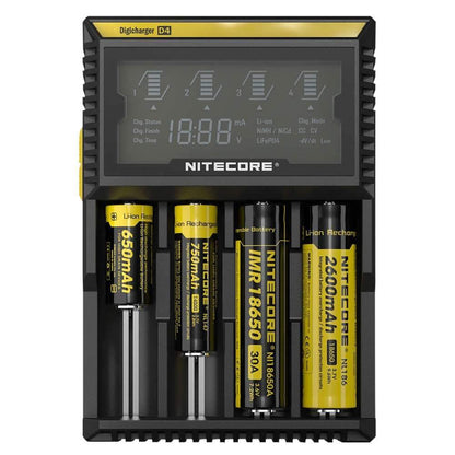 Nitecore D4 Intelligent Four-Slot Universal Battery Charger