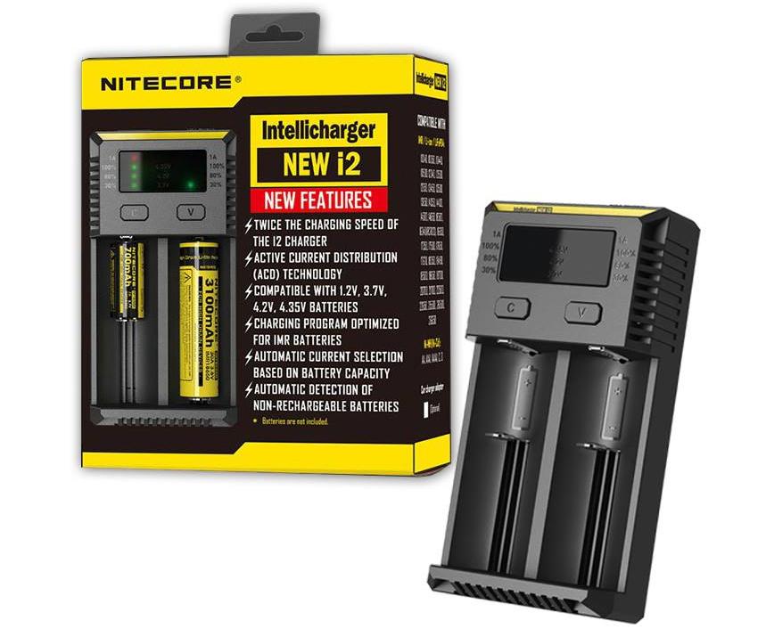 Nitecore New i2 Dual-Slot Battery Charger