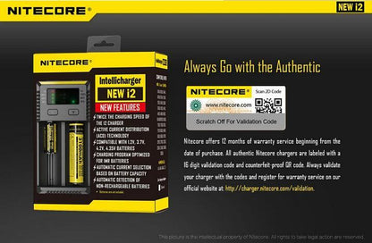 Nitecore New i2 Dual-Slot Battery Charger