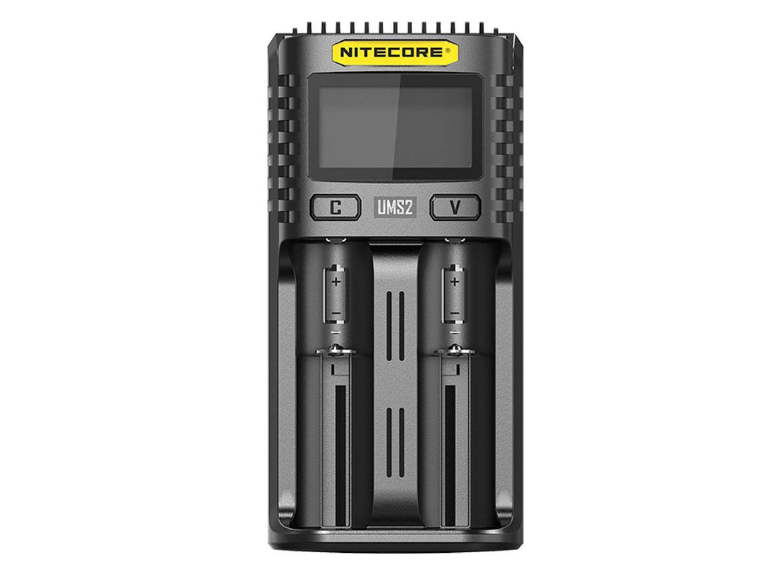 Nitecore UMS2 Intelligent USB Dual-Slot Battery Charger