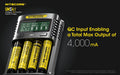 Nitecore UMS4 Intelligent USB Four-Slot Superb Charger Battery Charger Nitecore 