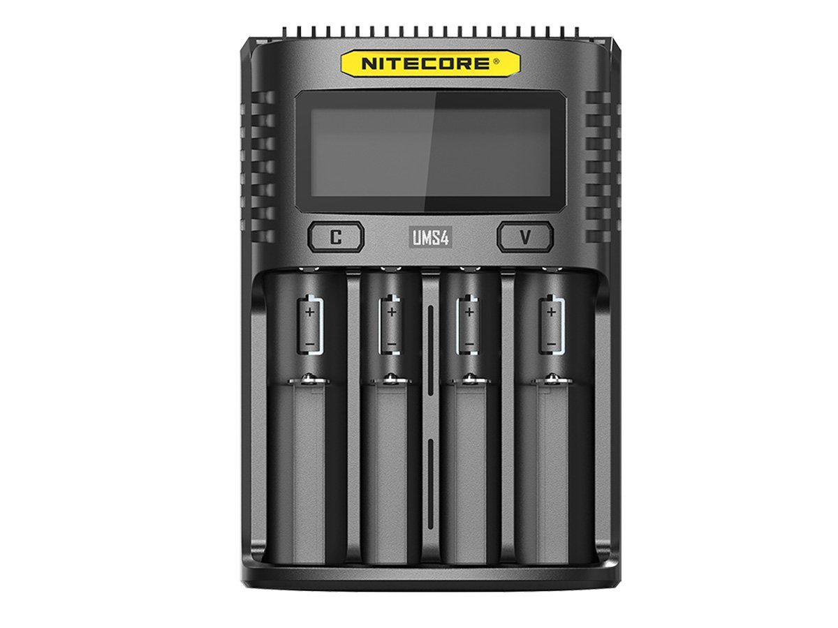 Nitecore UMS4 Intelligent USB Four-Slot Battery Charger