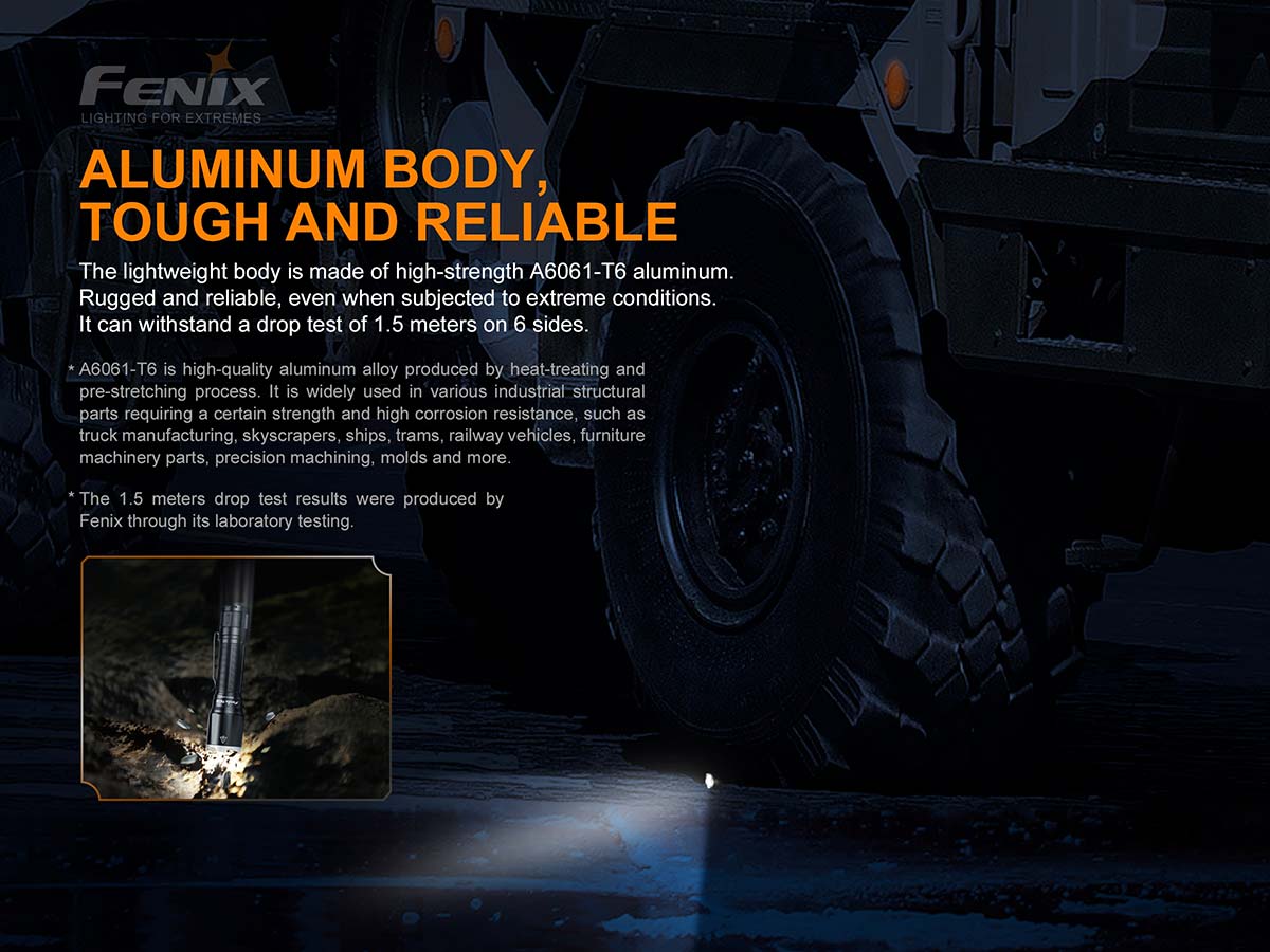 Fenix TK16 V2.0 Tactical Flashlight - 3100 Lumens