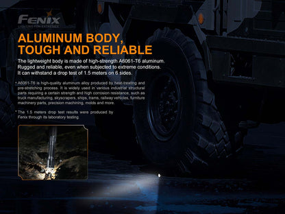 Fenix TK16 V2.0 Tactical Flashlight - 3100 Lumens