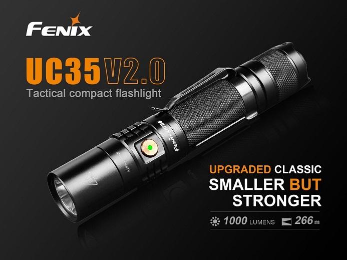 Fenix UC35 V2.0 Rechargeable LED Flashlight