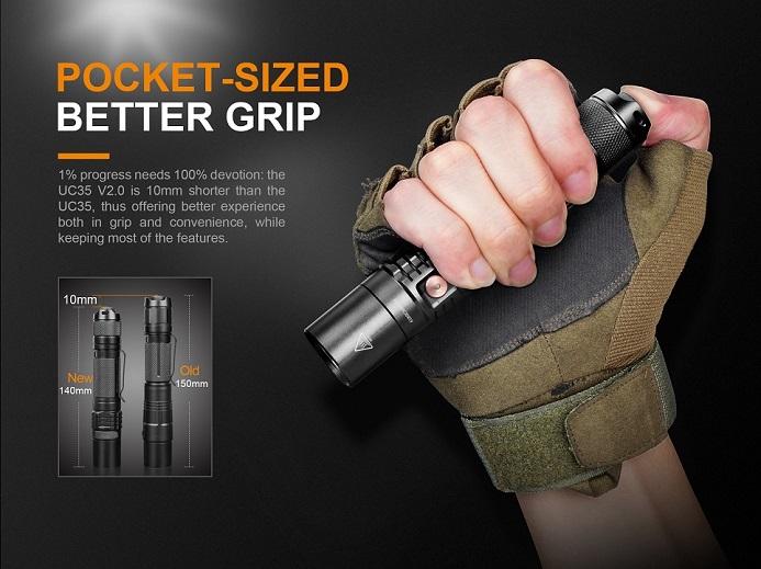 Fenix UC35 V2.0 Rechargeable LED Flashlight