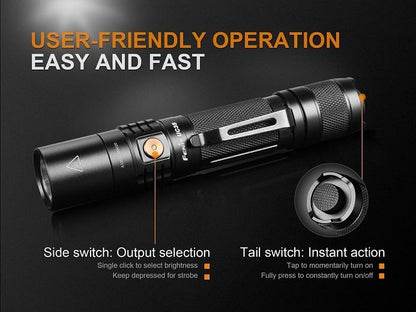 Fenix UC35 V2.0 Rechargeable LED Flashlight