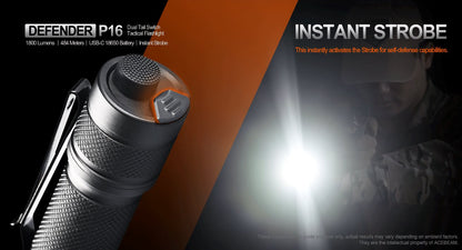 Acebeam Defender P16 - Black