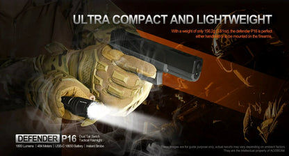 Acebeam Defender P16 - Black