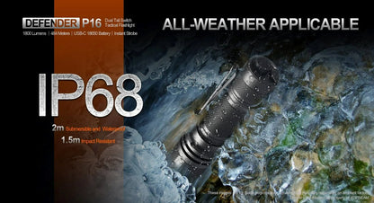 Acebeam Defender P16 - Black