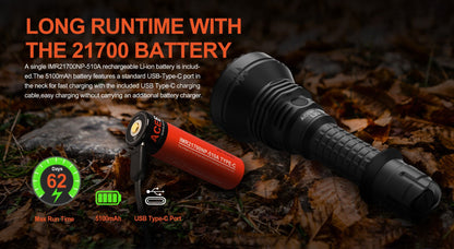 Acebeam L19 2.0 Long range tactical Flashlight