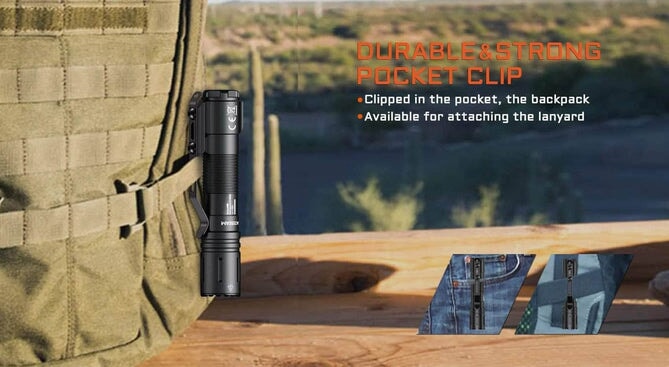 Acebeam P15 Defender Switchable EDC Tactical Flashlight