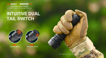 Acebeam P17 Tactical Flashlight - Options