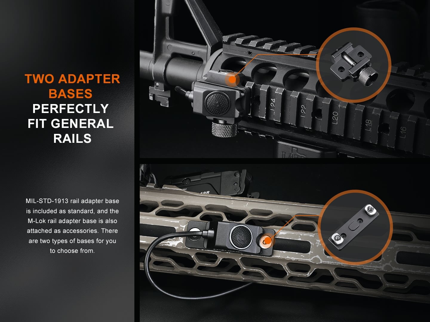 Fenix AER-06s Tactical remote pressure switch (for GL19R)