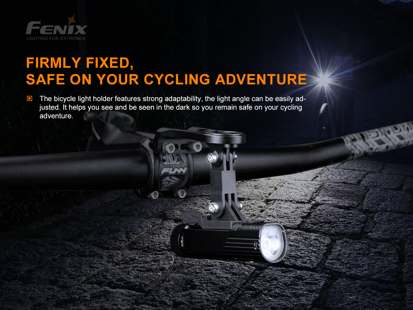 Fenix ALD-10 Bicycle Light Holder With GoPro Interface
