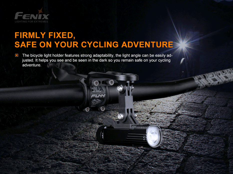 Fenix ALD-10 BICYCLE LIGHT HOLDER WITH GOPRO INTERFACE Bike Accessories Fenix 