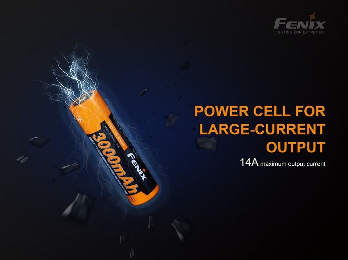 Fenix ARB-L18 3000P - High Draw rechargeable 18650 Battery