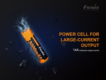 Fenix ARB-L18 3000P - High Draw rechargeable 18650 Battery