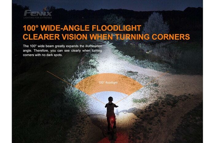 Fenix BC26R 1600 Lumens Rechargeable Bike Light