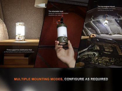 FENIX CL26R PRO Multifunctional portable camping lantern