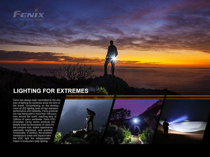 Fenix E-Star – Emergency Flashlight, Self Powered &amp; Rechargeable