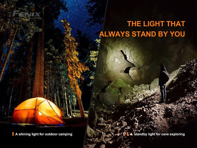 Fenix E-Star – Emergency Flashlight, Self Powered &amp; Rechargeable