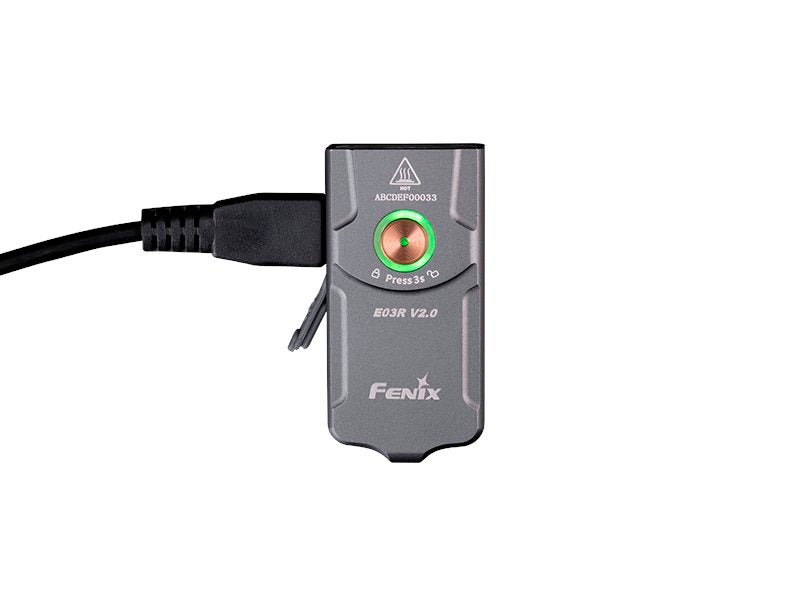 Fenix E03R V2.0 All-Metal Keychain Flashlight